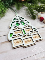 Christmas Tree Family Ornament