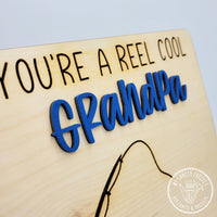 HANDPRINT SIGN - You're a Reel Cool
