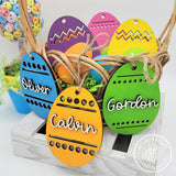 *PERSONALIZED* Easter Egg Tags