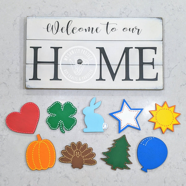 Interchangeable HOME Signs *NEXT RESTOCK WILL BE NOVEMBER 1ST* - My Sanity Project
