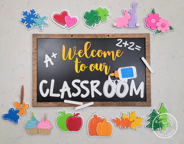 Welcome to our Classroom sign