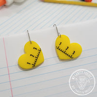 Teacher Heart Dangles