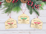 Christmas List Ornaments